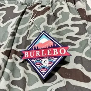 BURLEBO | Shorts | Burlebo Everyday Short Retro Duck Camo Grey Pocket ...